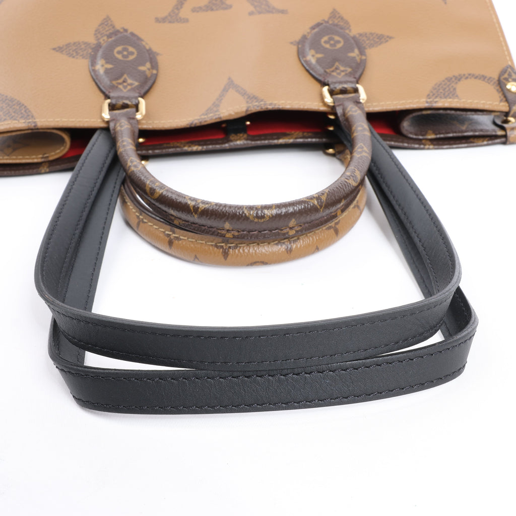 Louis Vuitton Giant Monogram Reverse On the Go MM in Brown M45321