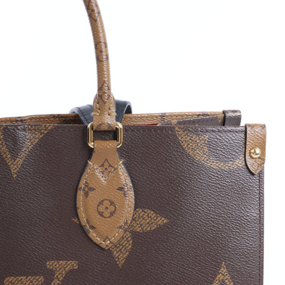 Louis Vuitton Giant Monogram Reverse On the Go MM en marron M45321