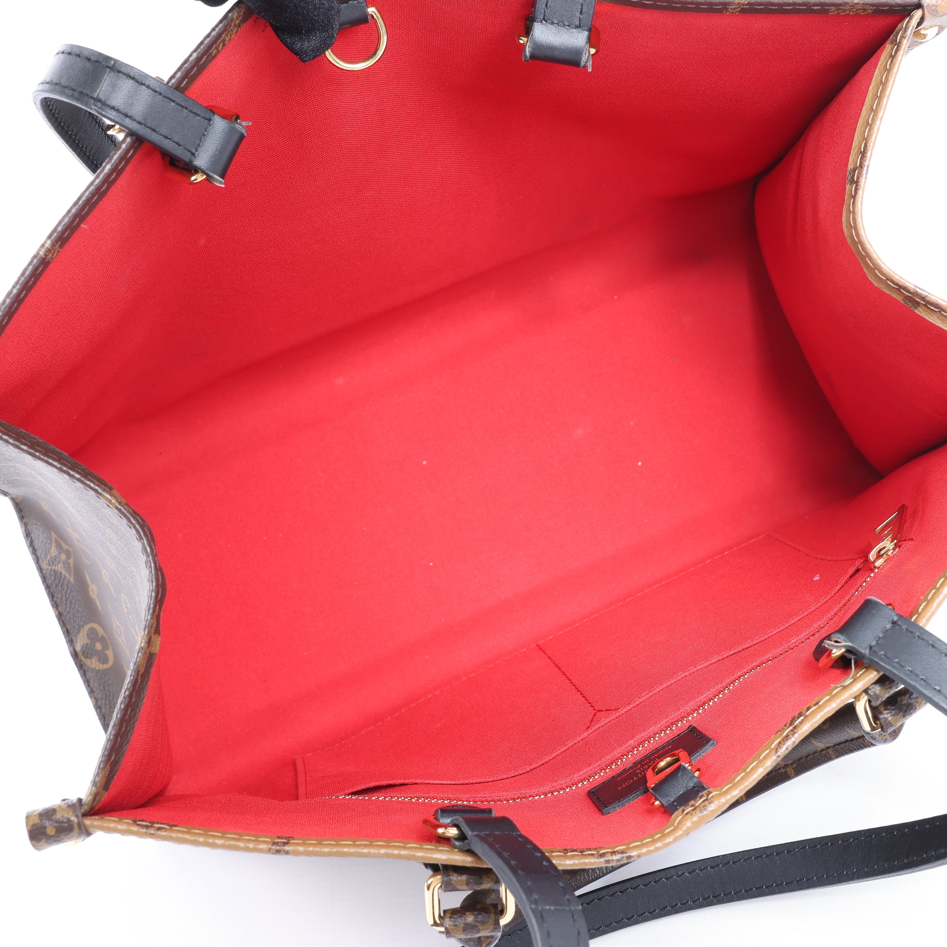 Louis Vuitton Giant Monogram Reverse On the Go MM in Brown M45321