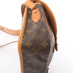 Louis Vuitton Gibecière MM Monogram Canvas Crossbody Bag in Brown M42247