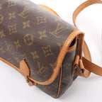 Louis Vuitton Gibecière MM Monogram Canvas Crossbody Bag in Brown M42247