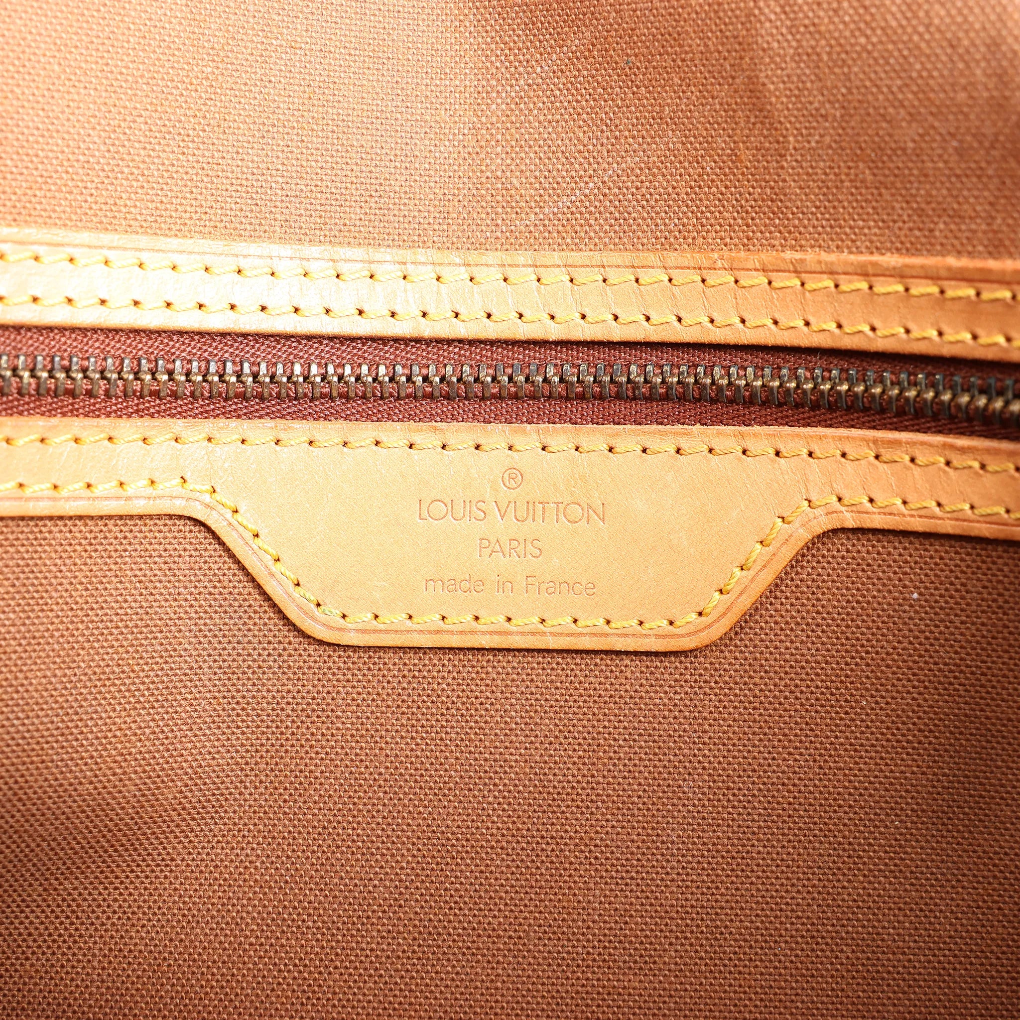 Louis Vuitton Gibecière MM Monogram Canvas Crossbody Bag in Brown M42247