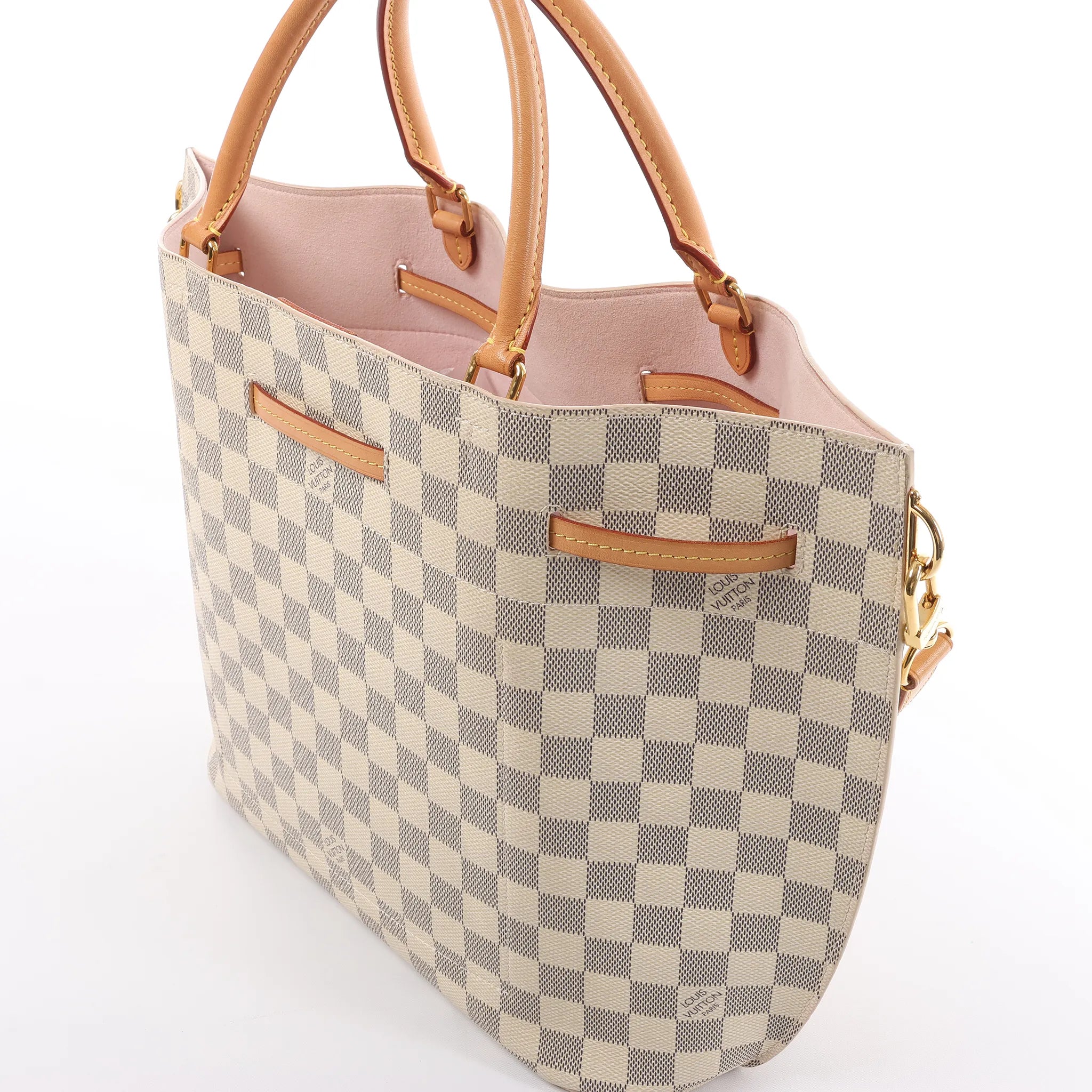 Louis Vuitton Girolata Damier Azur 2Way Handbag in Beige N41579
