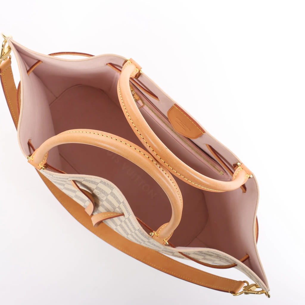 Louis Vuitton Girolata Damier Azur 2Way Handbag in Beige N41579