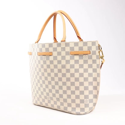 Louis Vuitton Girolata Damier Azur 2Way Handbag in Beige N41579