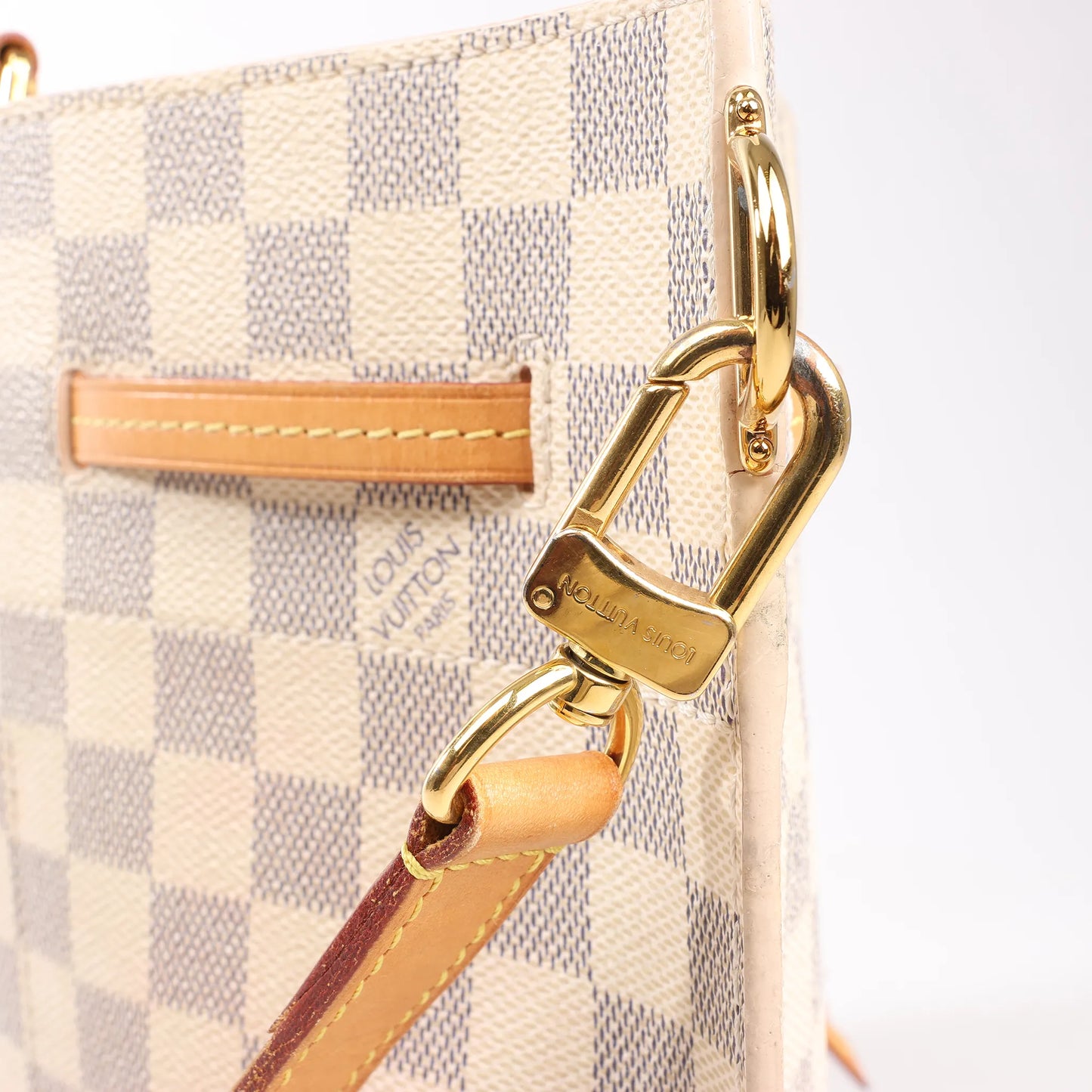 Louis Vuitton Girolata Damier Azur 2Way Handbag in Beige N41579