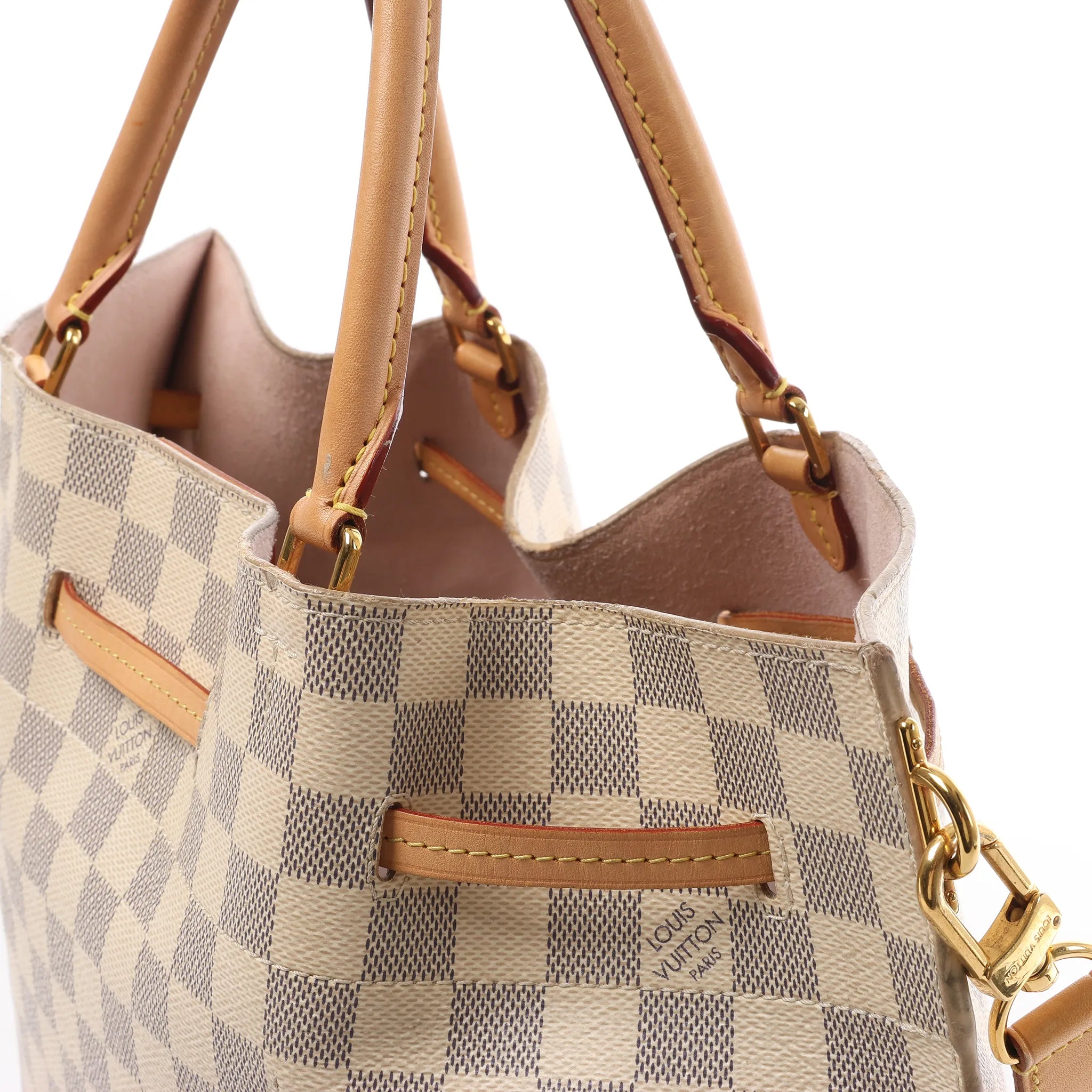 Louis Vuitton Girolata Damier Azur 2Way Handbag in Beige N41579