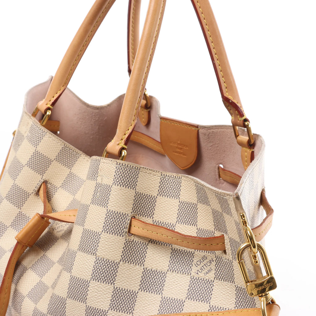 Louis Vuitton Girolata Damier Azur 2Way Handbag in Beige N41579