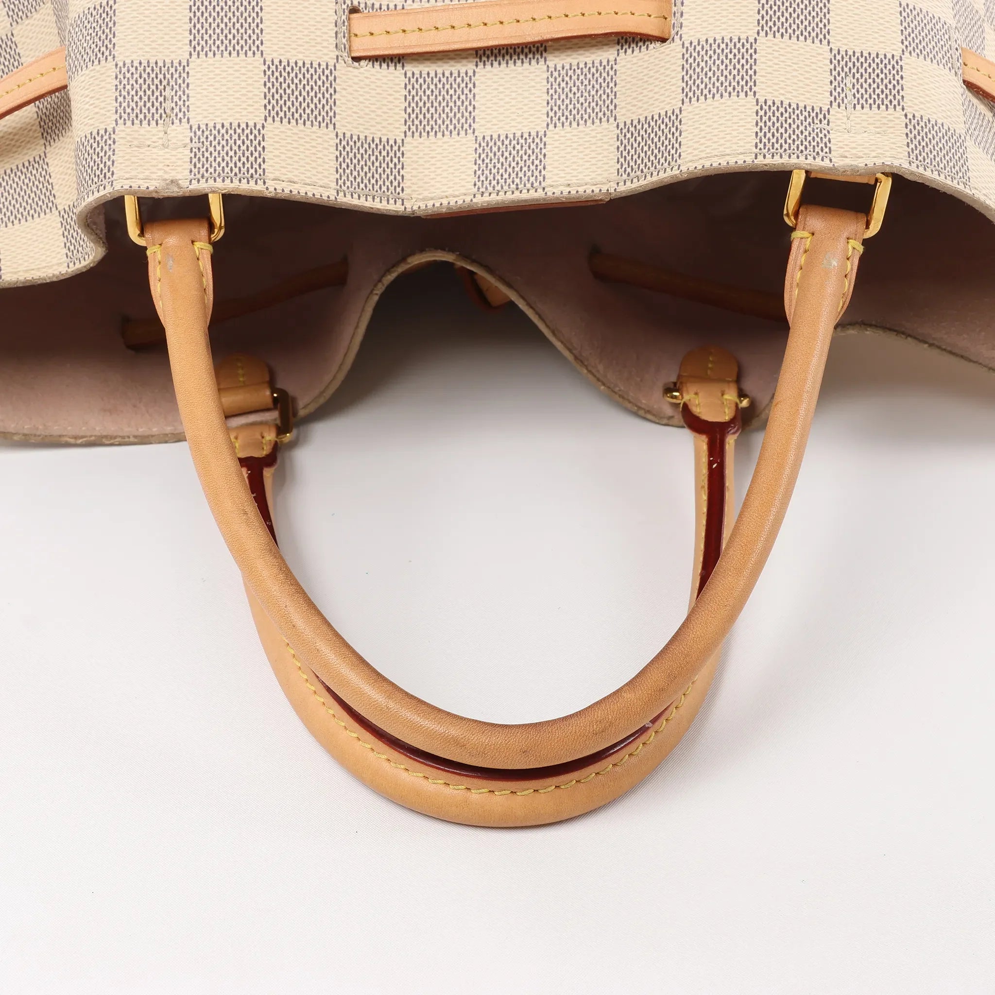 Louis Vuitton Girolata Damier Azur 2Way Handbag in Beige N41579