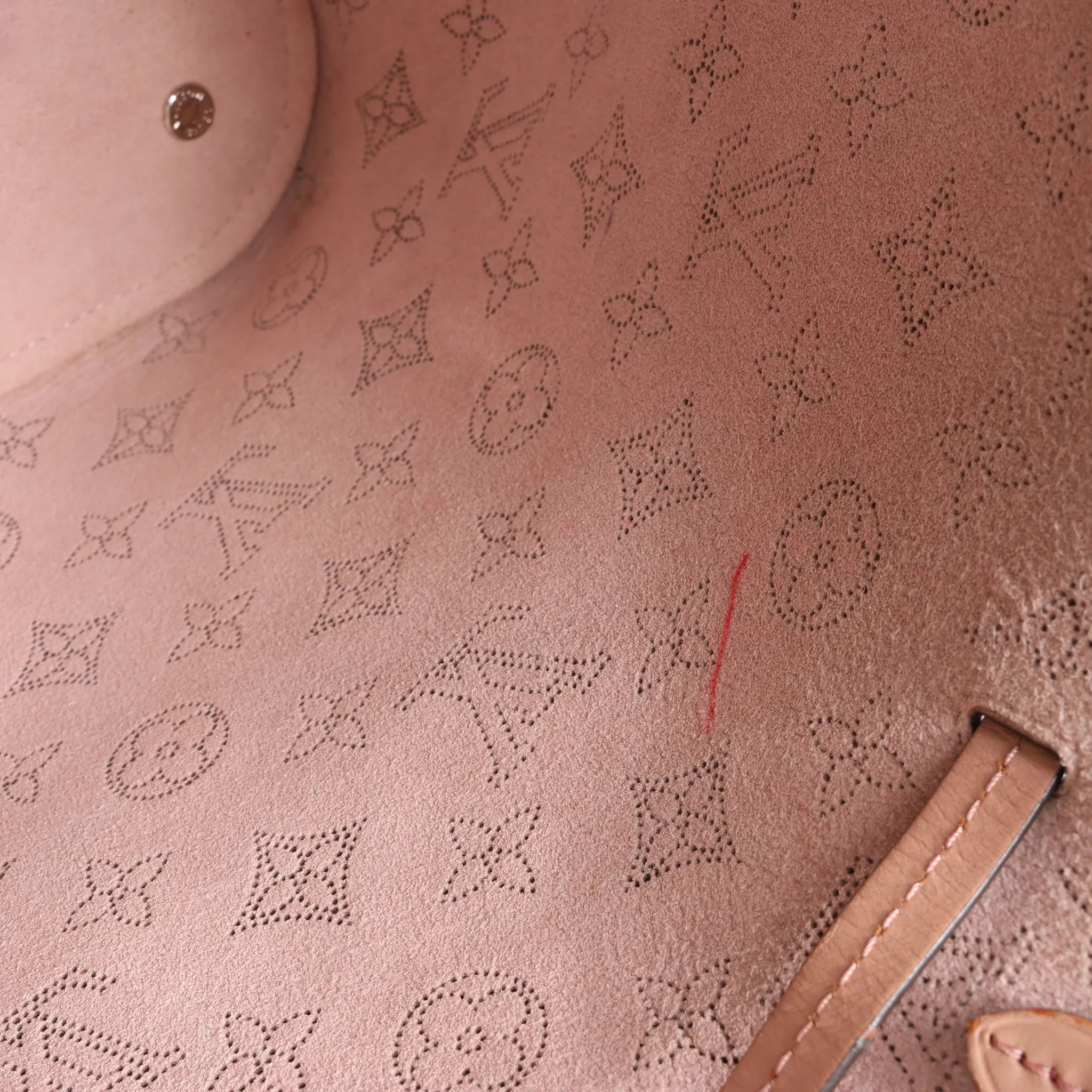 Louis Vuitton Girolata Mahina Monogram Handbag in Pink M54401