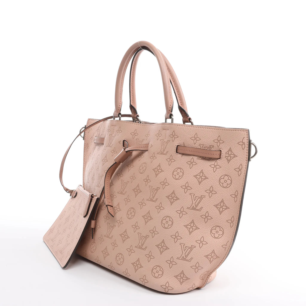 Louis Vuitton Girolata Mahina Monogram Handbag in Pink M54401