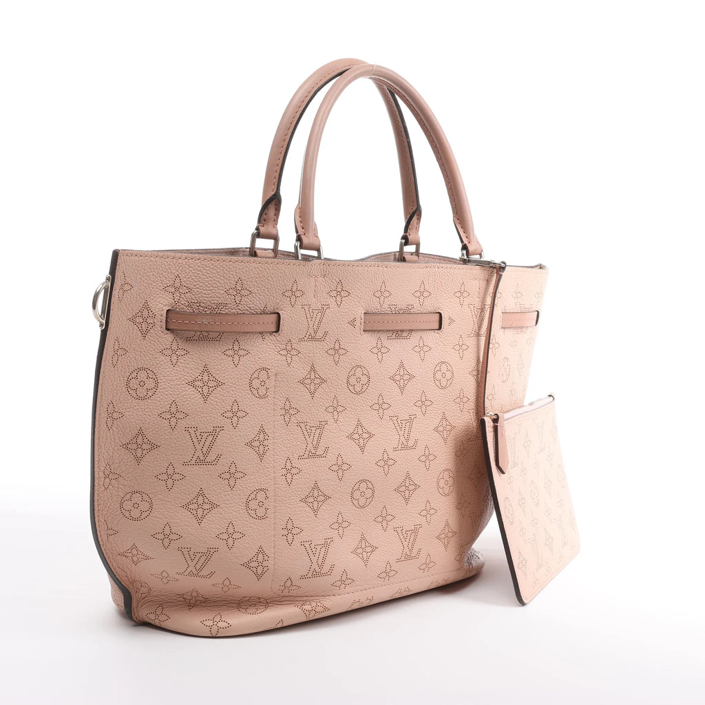 Louis Vuitton Girolata Mahina Monogram Handbag in Pink M54401
