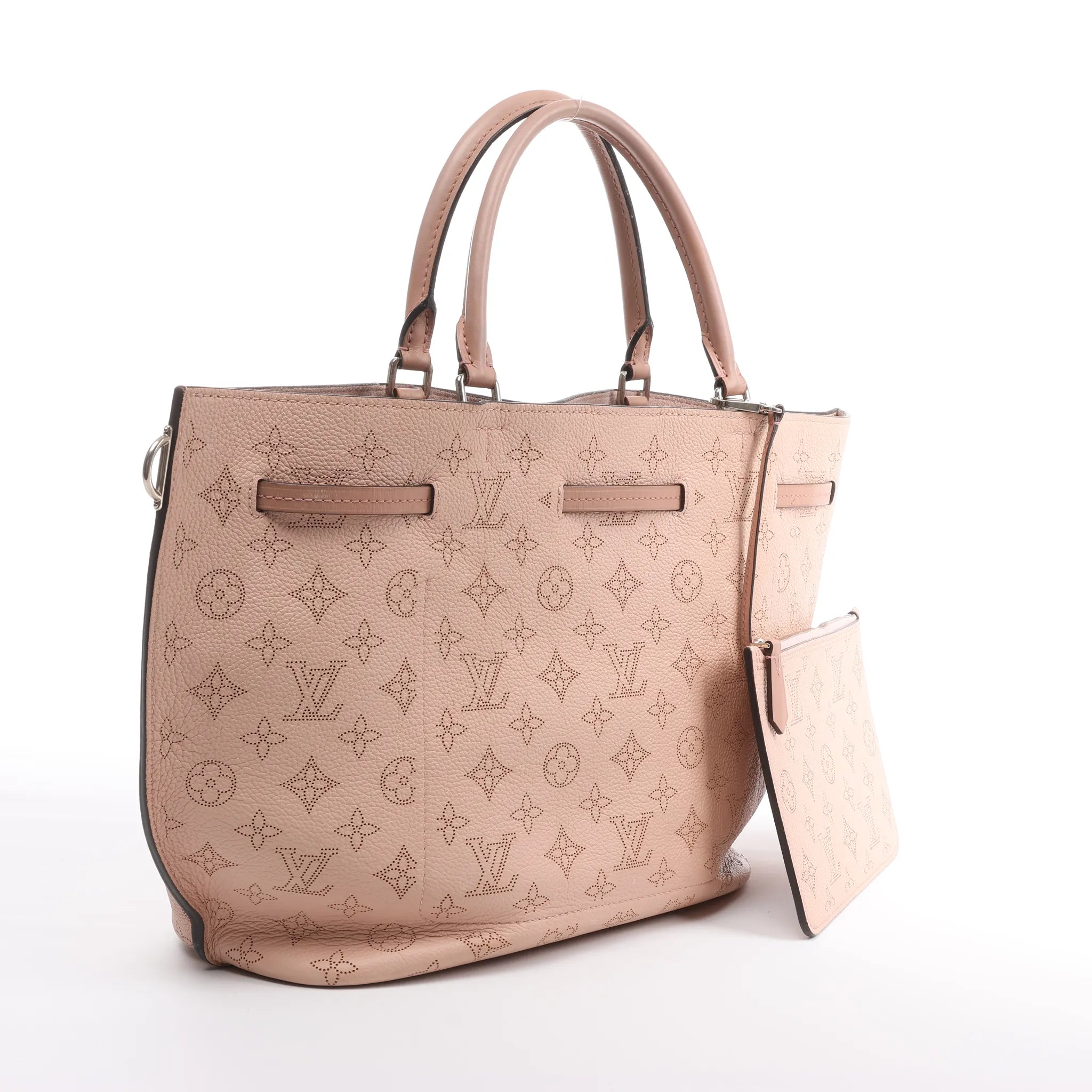 Louis Vuitton Girolata Mahina Monogram Handbag in Pink M54401