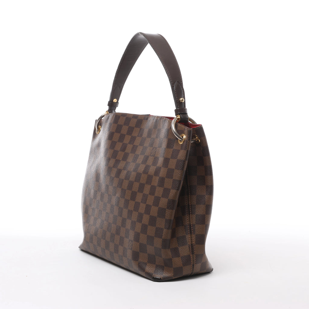 Bolso de hombro Louis Vuitton Westminster GM Damier Ebene en marrón N41103