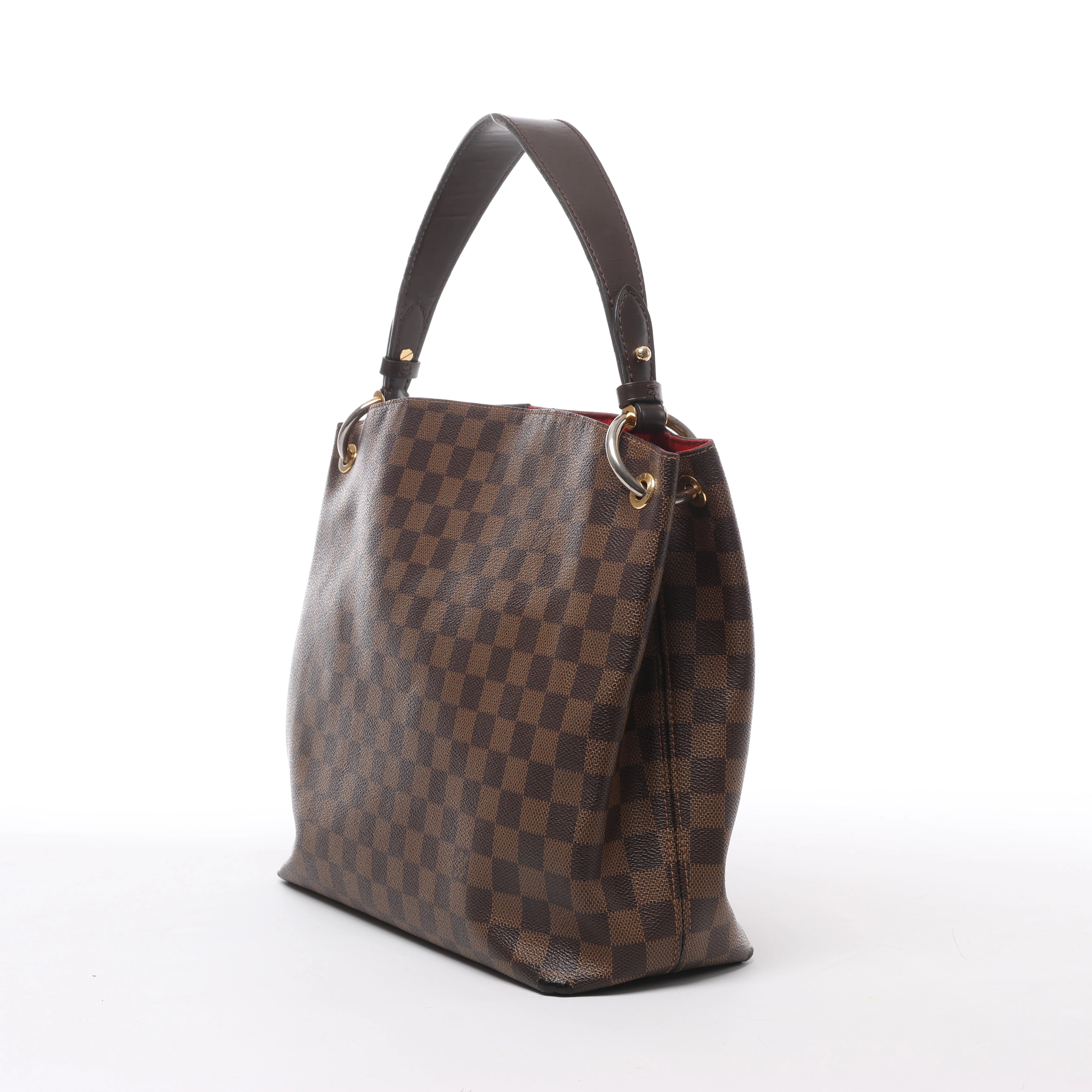 Bolso de hombro Louis Vuitton Westminster GM Damier Ebene en marrón N41103