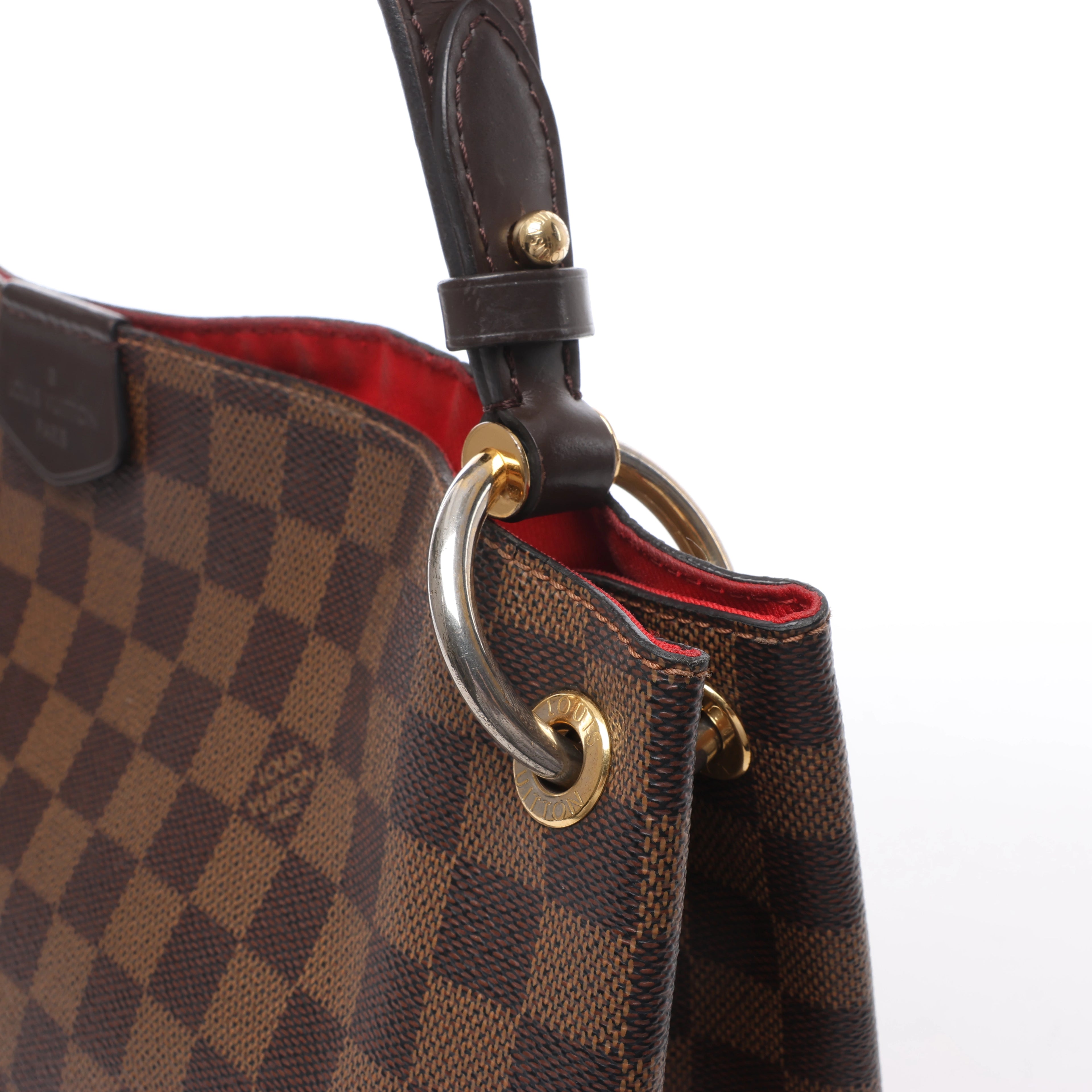 Bolso de hombro Louis Vuitton Westminster GM Damier Ebene en marrón N41103