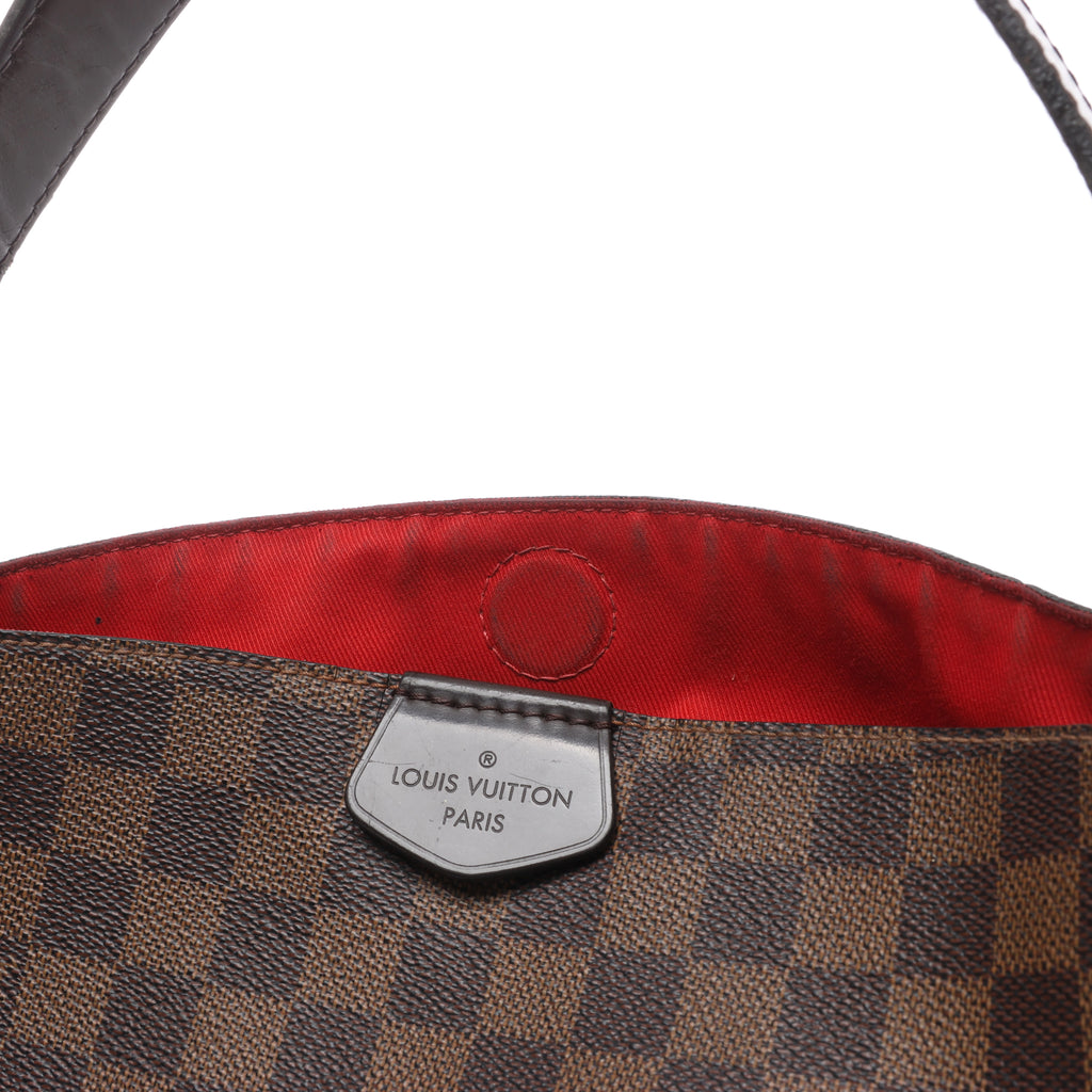 Bolso de hombro Louis Vuitton Westminster GM Damier Ebene en marrón N41103