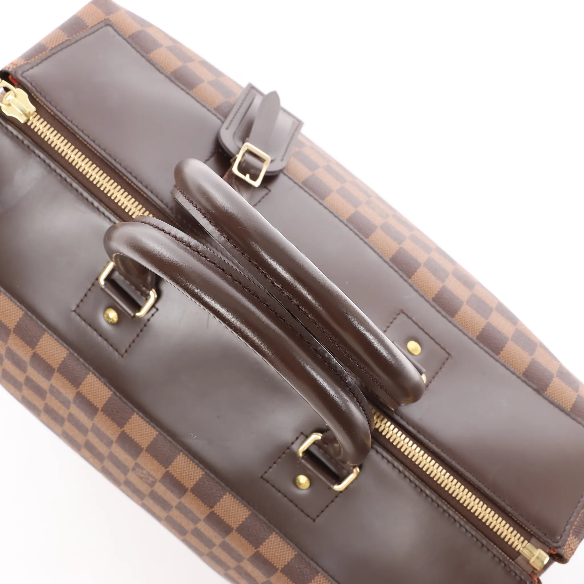 Louis Vuitton Greenwich PM Damier Ebene Handbag in Brown N41163