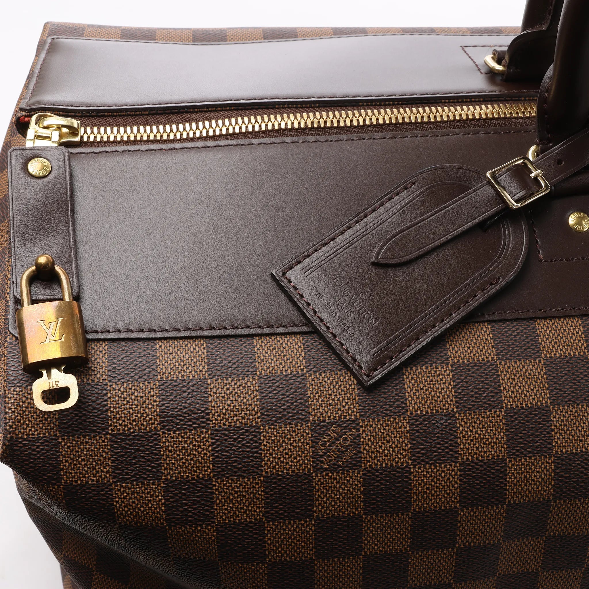 Louis Vuitton Damier Ebene Greenwich GM Handbag N41155