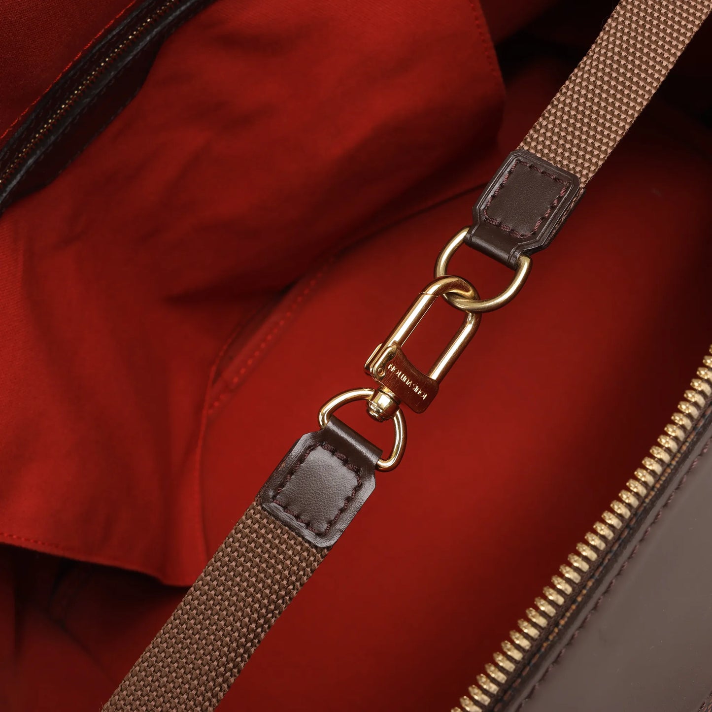 Louis Vuitton Greenwich PM Damier Ebene Sac à main en marron N41165