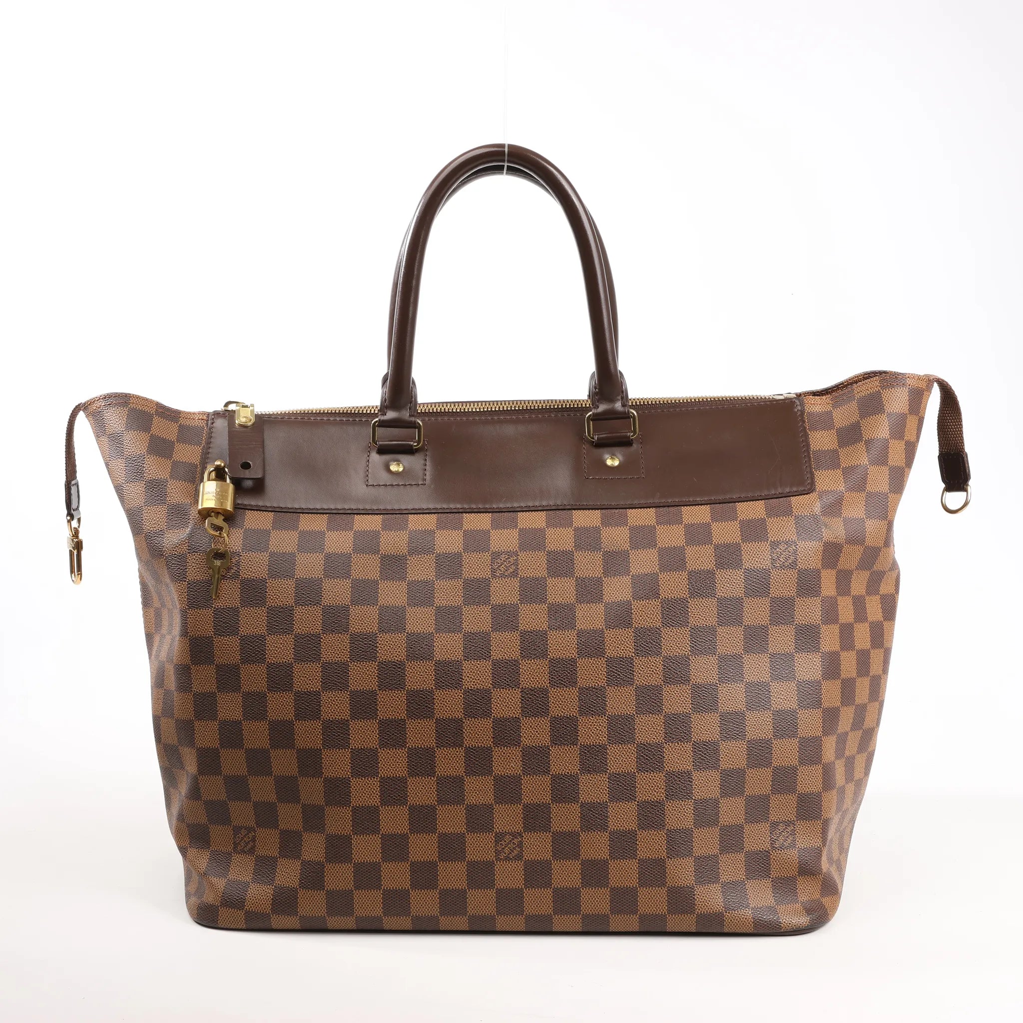 Louis Vuitton Greenwich PM Damier Ebene Handbag in Brown N41165