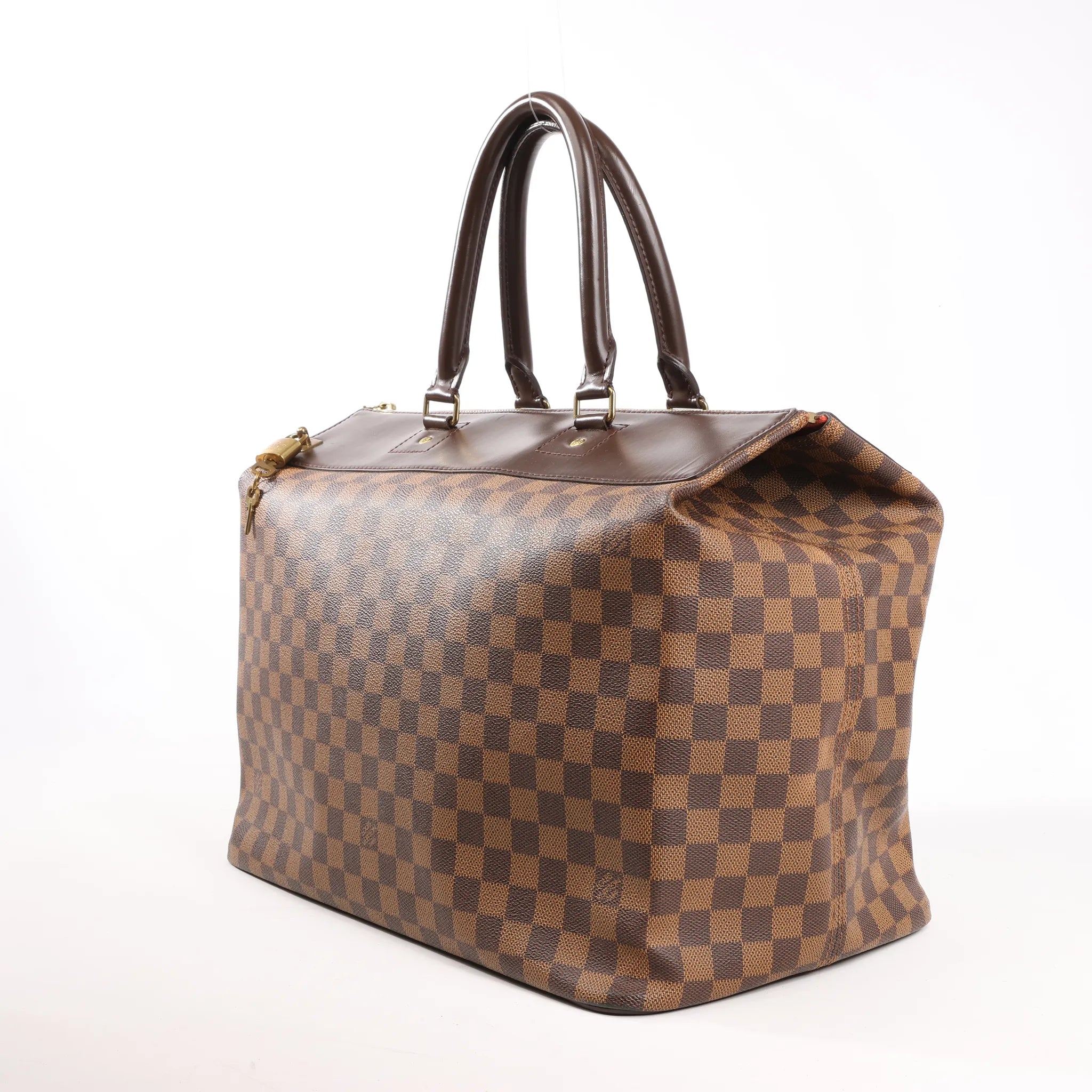 Louis Vuitton Greenwich PM Damier Ebene Handbag in Brown N41165