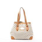 Louis Vuitton Hampstead MM Damier Azur Handbag in Beige N51206