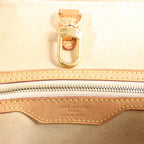 Louis Vuitton Hampstead MM Damier Azur Handbag in Beige N51206
