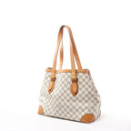 Louis Vuitton Hampstead MM Damier Azur Handbag in Beige N51206