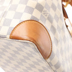 Louis Vuitton Hampstead MM Damier Azur Handbag in Beige N51206