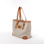 Louis Vuitton Hampstead MM Damier Azur Shoulder Bag in Beige N51206