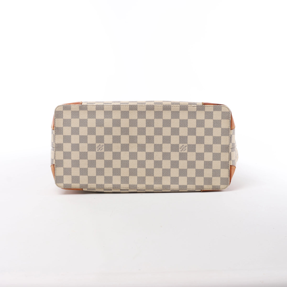 Louis Vuitton Hampstead MM Damier Azur Shoulder Bag in Beige N51206