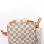 Louis Vuitton Hampstead MM Damier Azur Shoulder Bag in Beige N51206