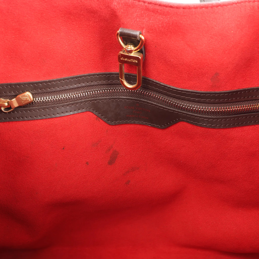 Louis Vuitton Hampstead MM Damier Ebene Shoulder bag in Brown N51204