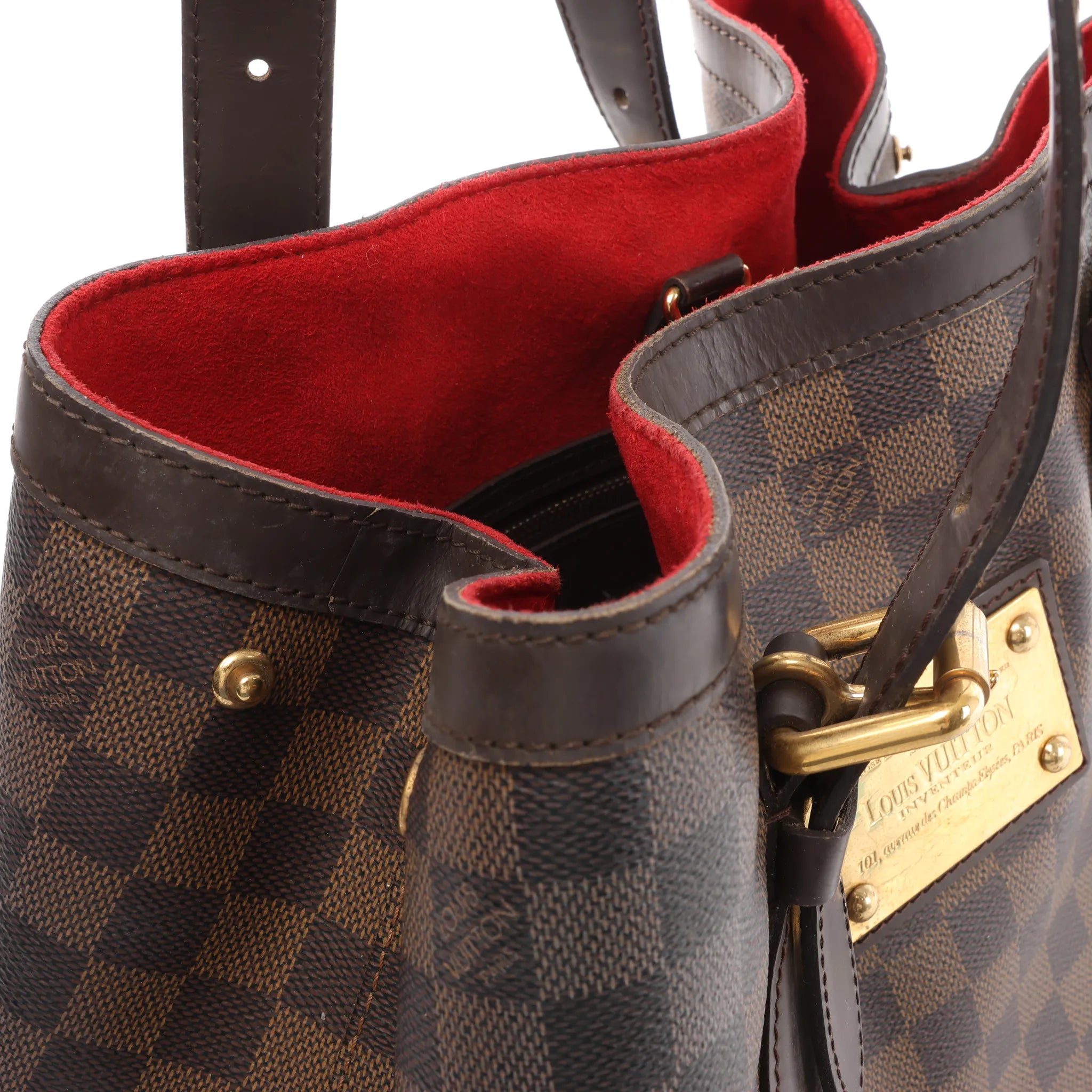 Louis Vuitton Hampstead MM Damier Ebene Shoulder bag in Brown N51204