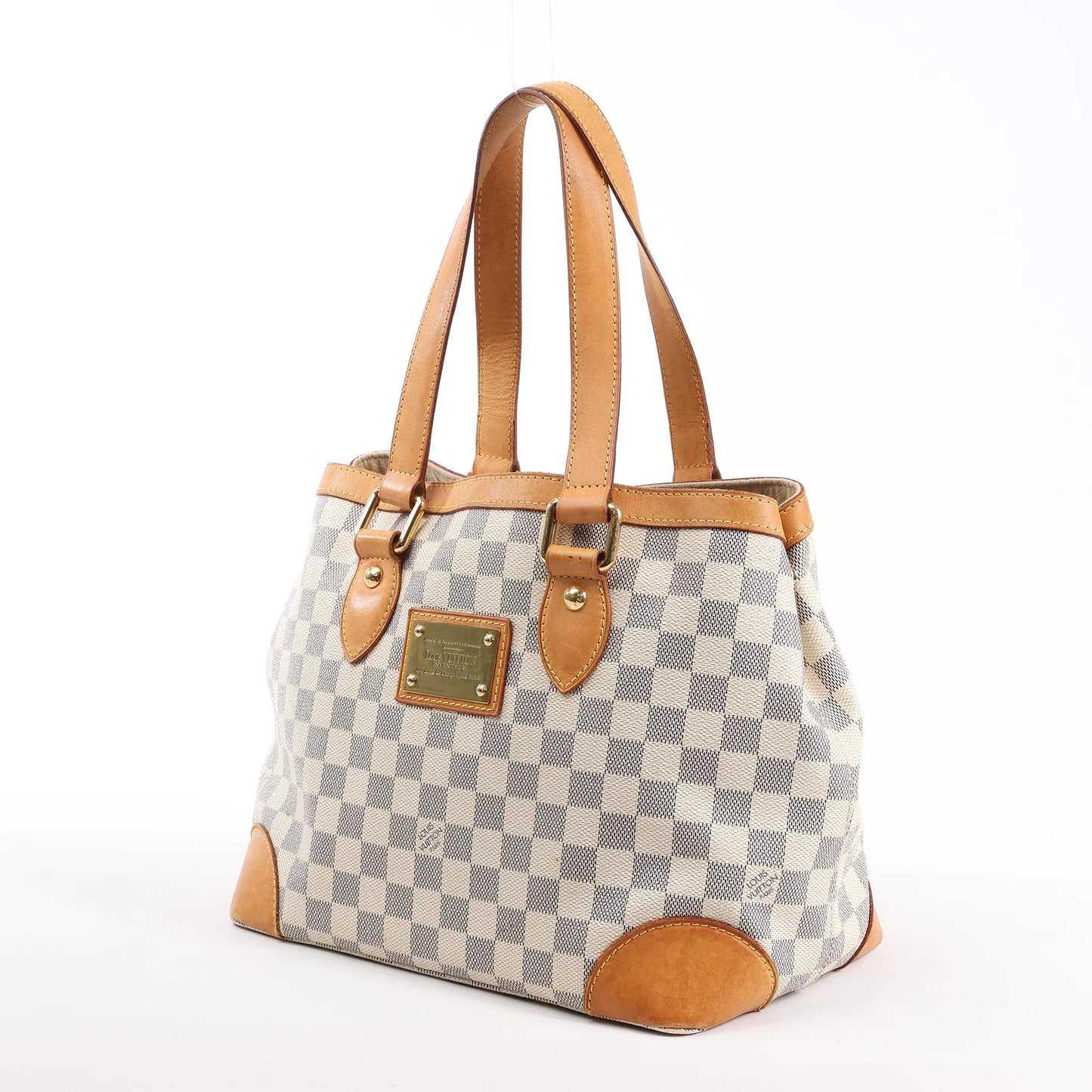Louis Vuitton Damier Azur Hampstead PM Handbag N51207