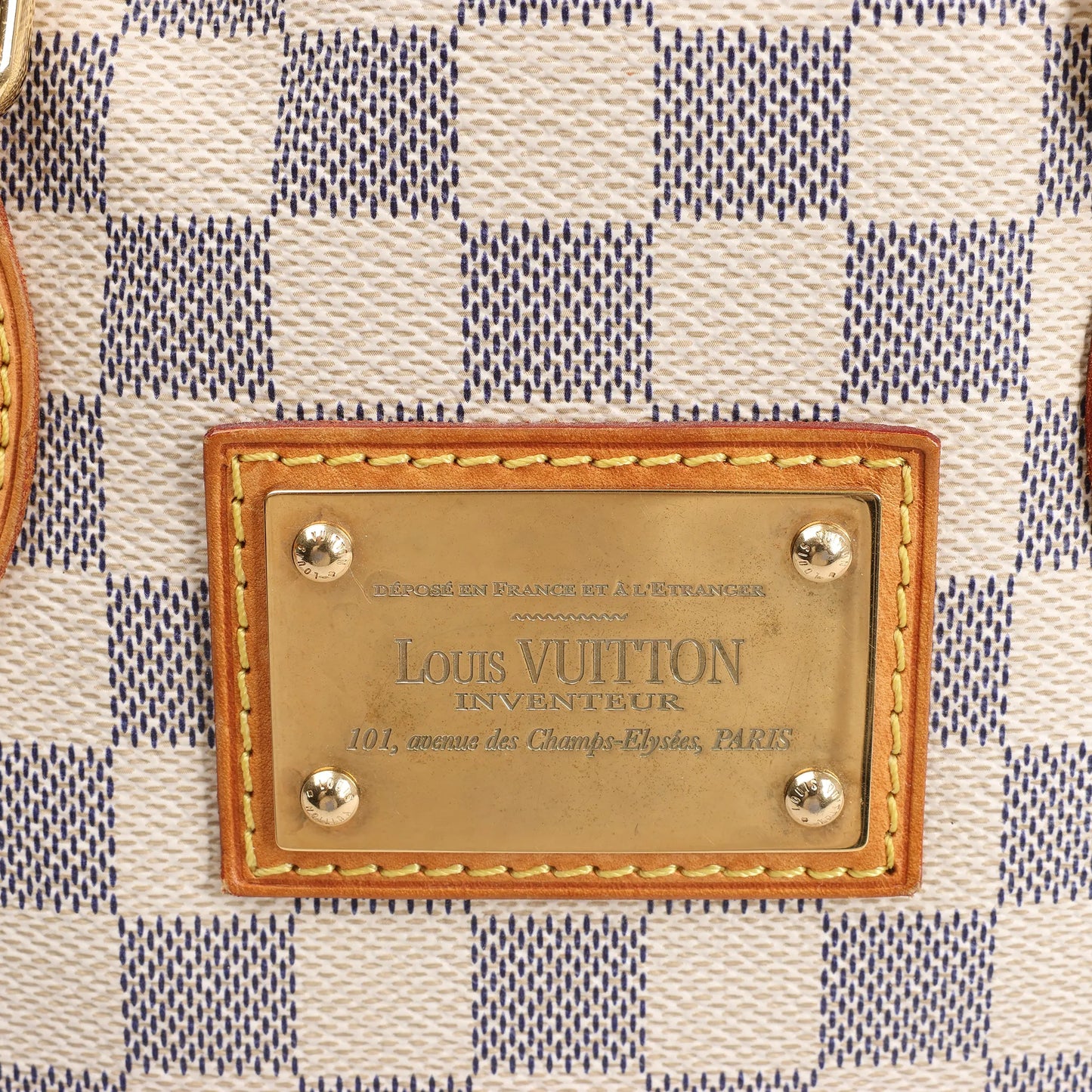 Louis Vuitton Damier Azur Hampstead PM Handbag N51207