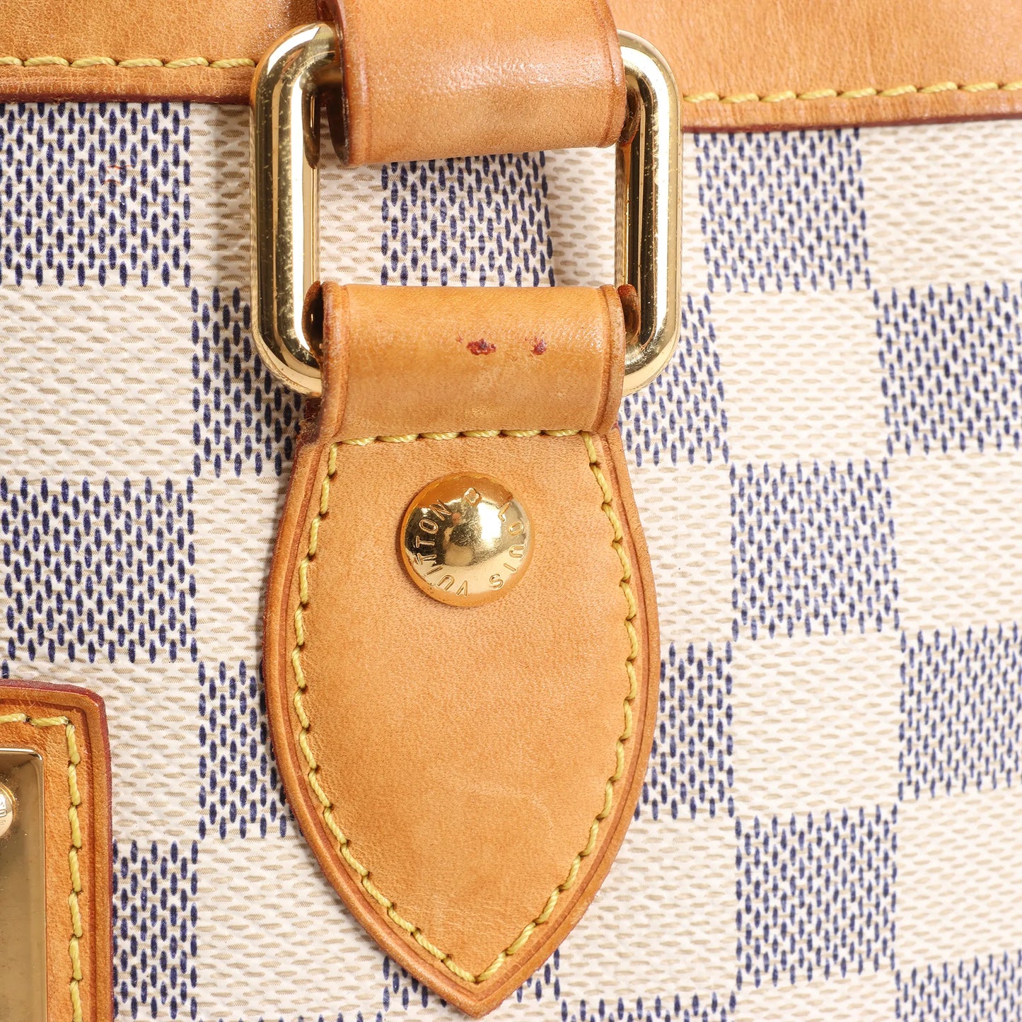 Louis Vuitton Damier Azur Hampstead PM Handbag N51207