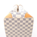 Louis Vuitton Hampstead PM Damier Azur Handbag in Beige N51207
