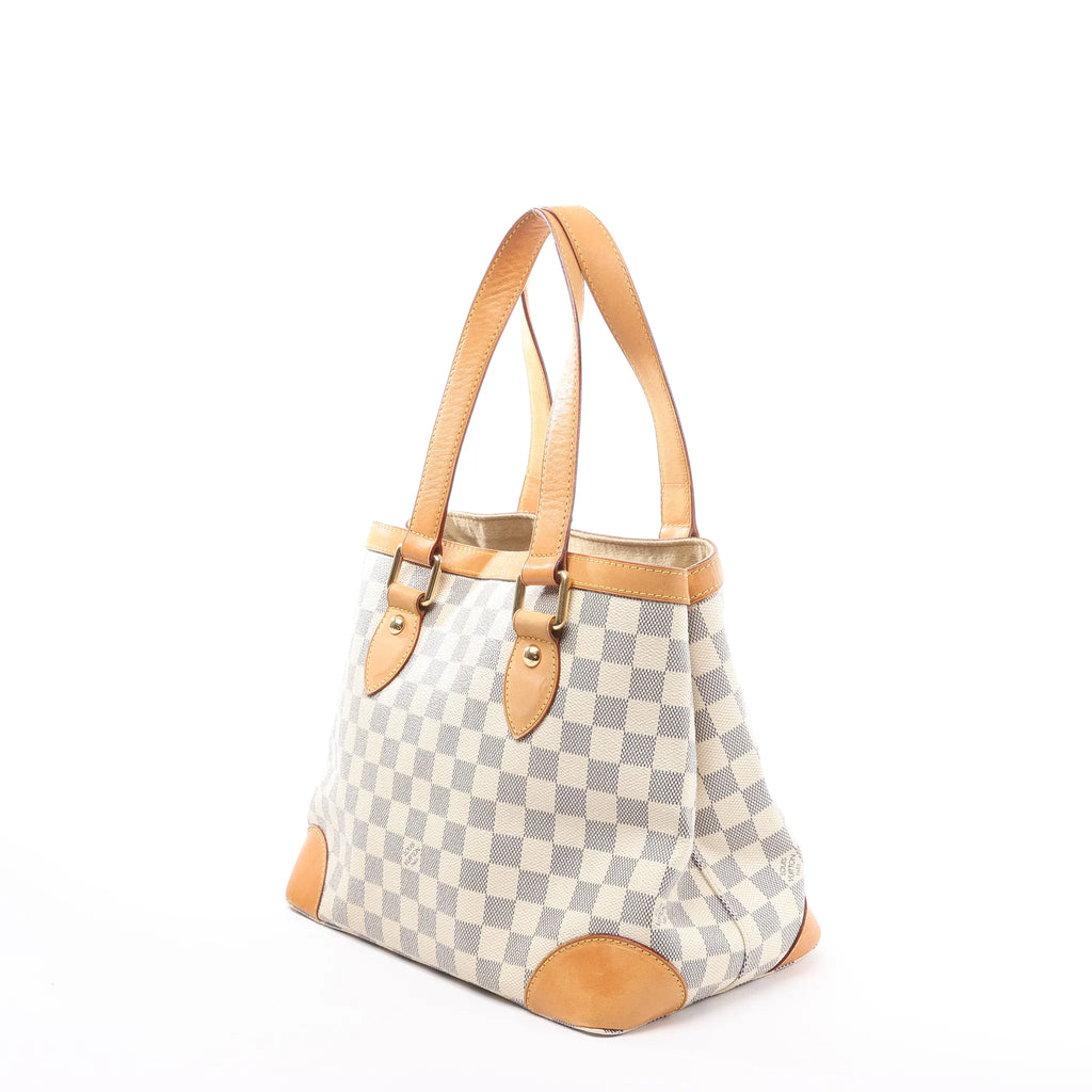 Louis Vuitton Hampstead PM Damier Azur Handbag in Beige N51207