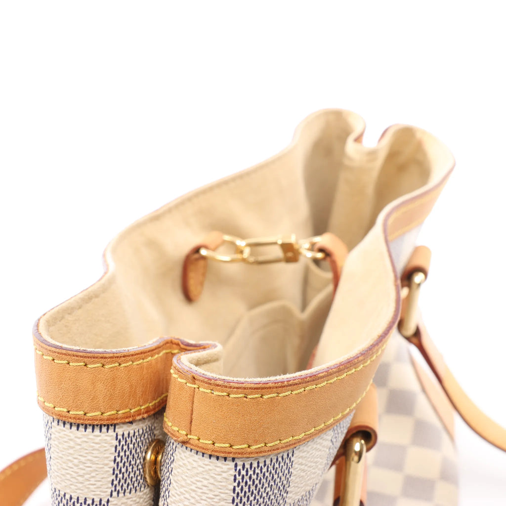 Louis Vuitton Hampstead PM Damier Azur Handbag in Beige N51207