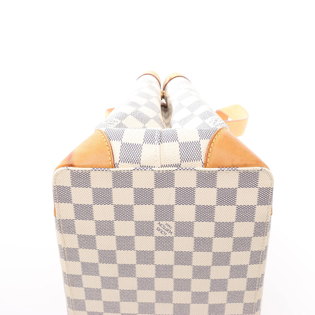 Louis Vuitton Hampstead PM Damier Azur Handbag in Beige N51207