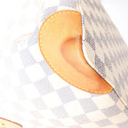 Louis Vuitton Hampstead PM Damier Azur Handbag in Beige N51207