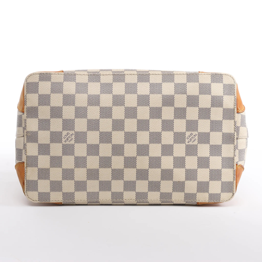 Louis Vuitton Hampstead PM Damier Azur Handbag in Beige N51207