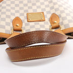 Louis Vuitton Hampstead PM Damier Azur Handbag in Beige N51207