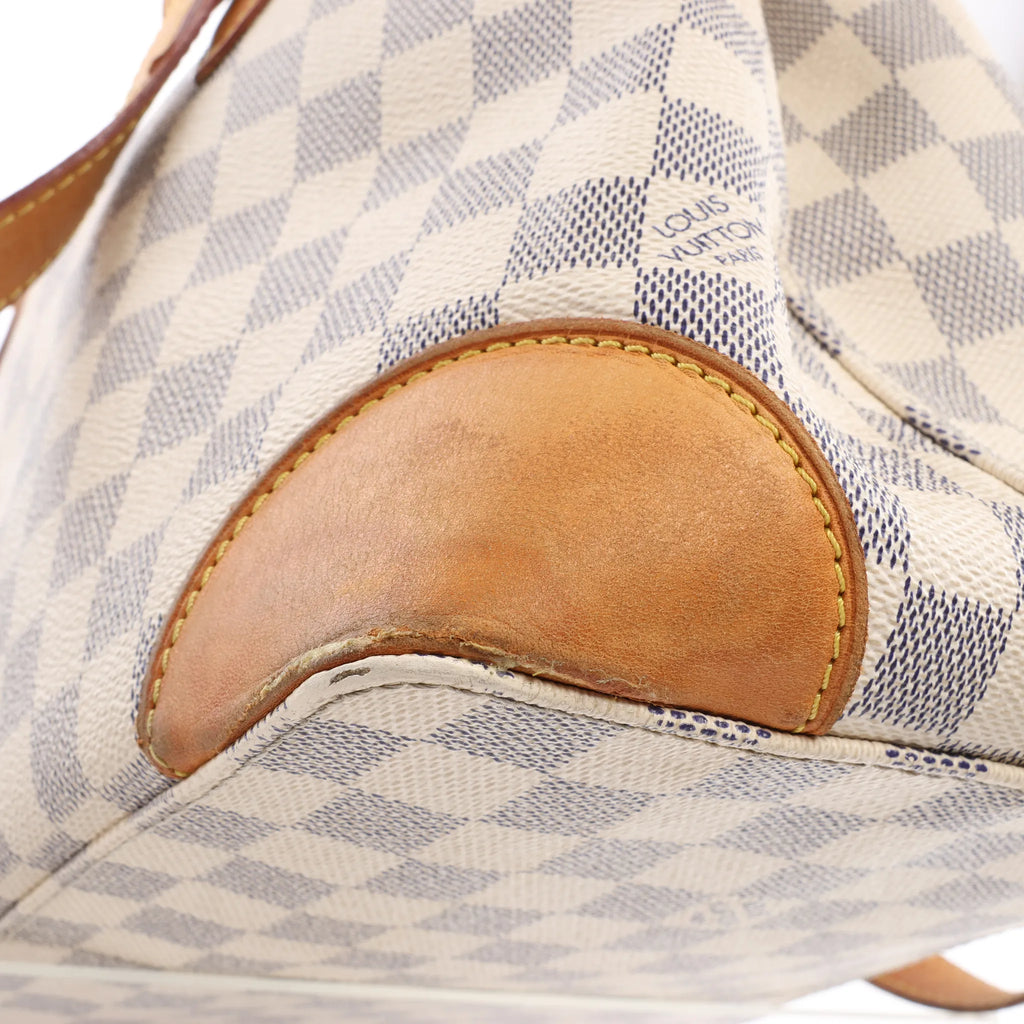 Louis Vuitton Hampstead PM Damier Azur Handbag in Beige N51207