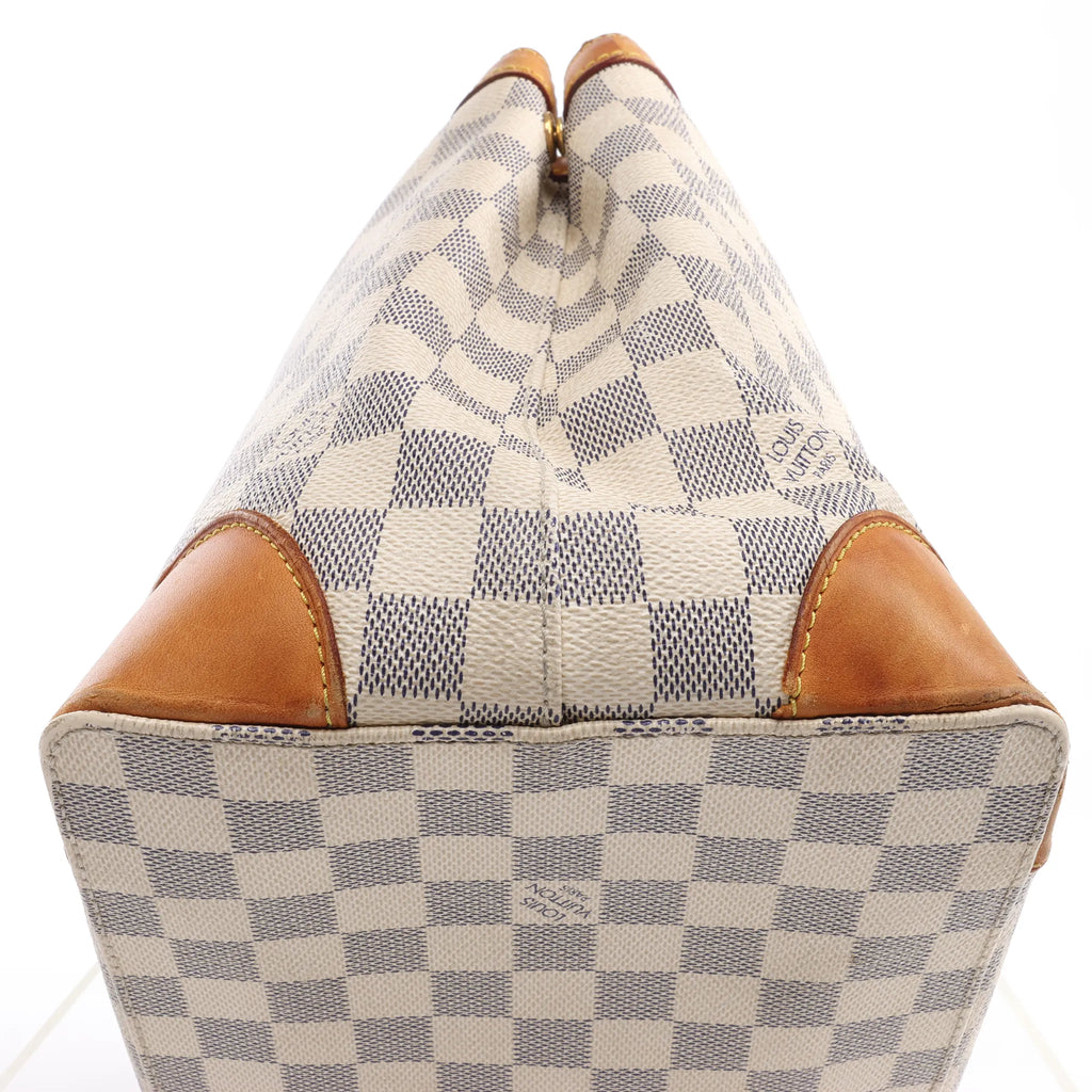 Louis Vuitton Hampstead PM Damier Azur Handbag in Beige N51207
