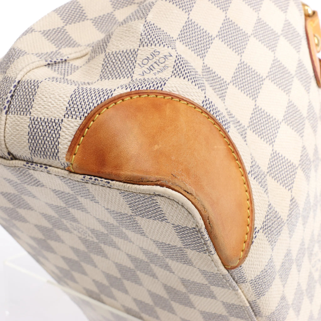 Louis Vuitton Hampstead PM Damier Azur Handbag in Beige N51207