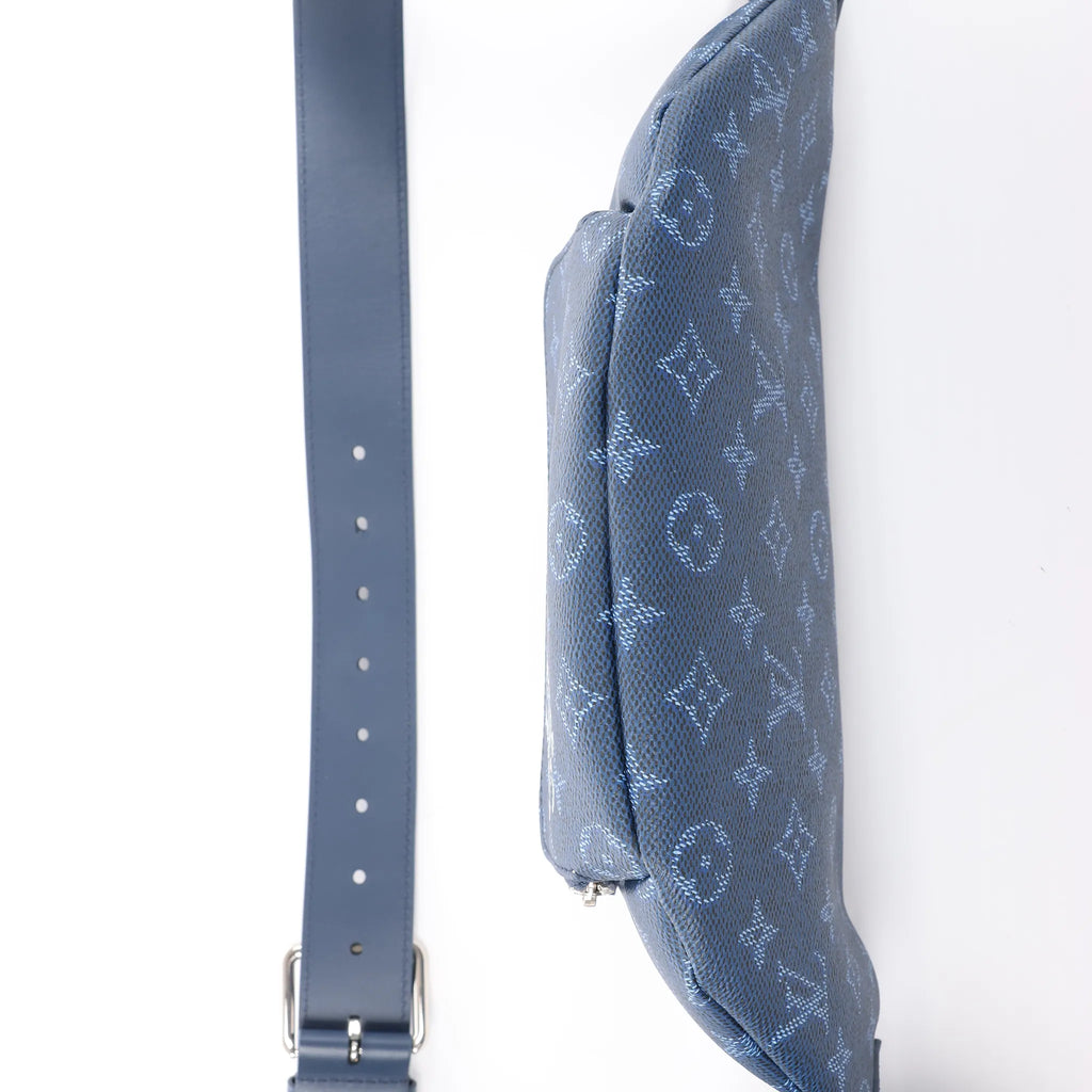 Louis Vuitton Rush Monogram Heritage Belt Bag in Blue M26821