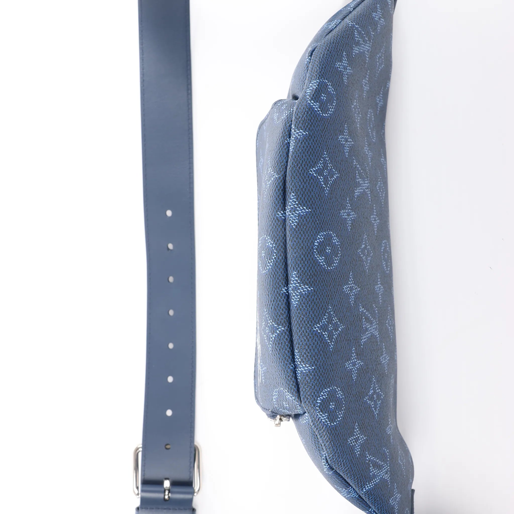 Louis Vuitton Rush Monogram Heritage Belt Bag in Blue M26821